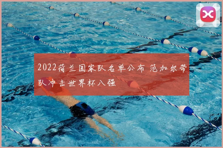 2022荷兰国家队名单公布 范加尔带队冲击世界杯八强