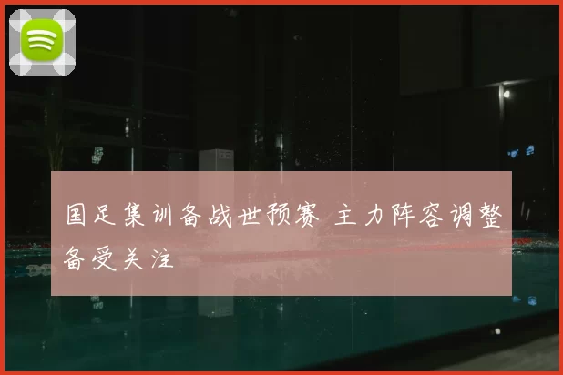 国足集训备战世预赛 主力阵容调整备受关注