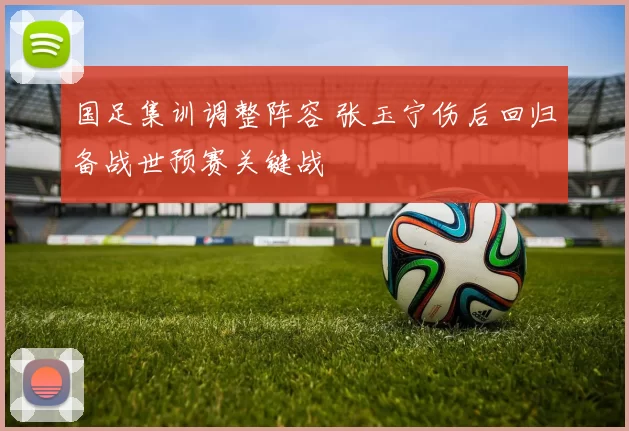 国足集训调整阵容 张玉宁伤后回归备战世预赛关键战